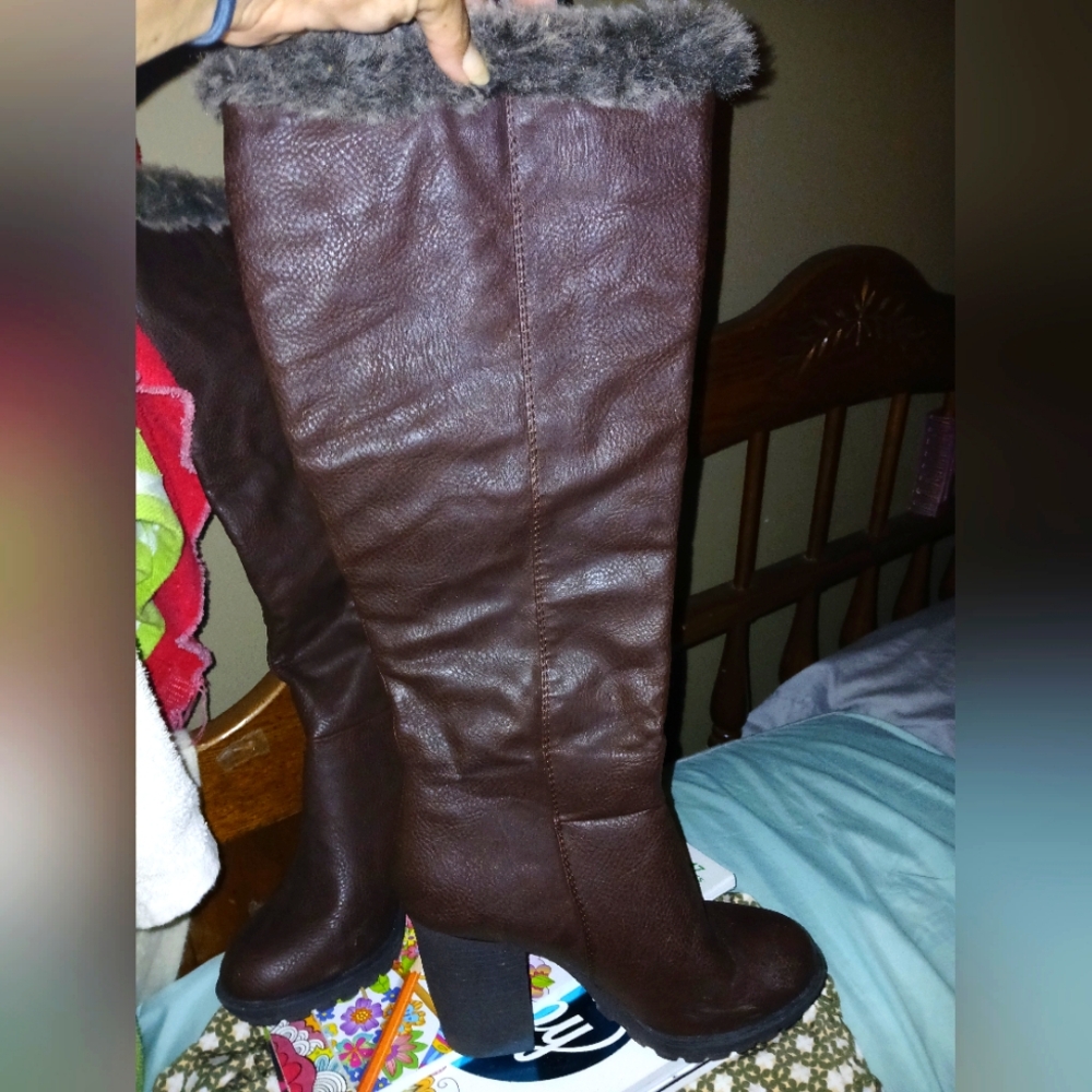 Knee high boots